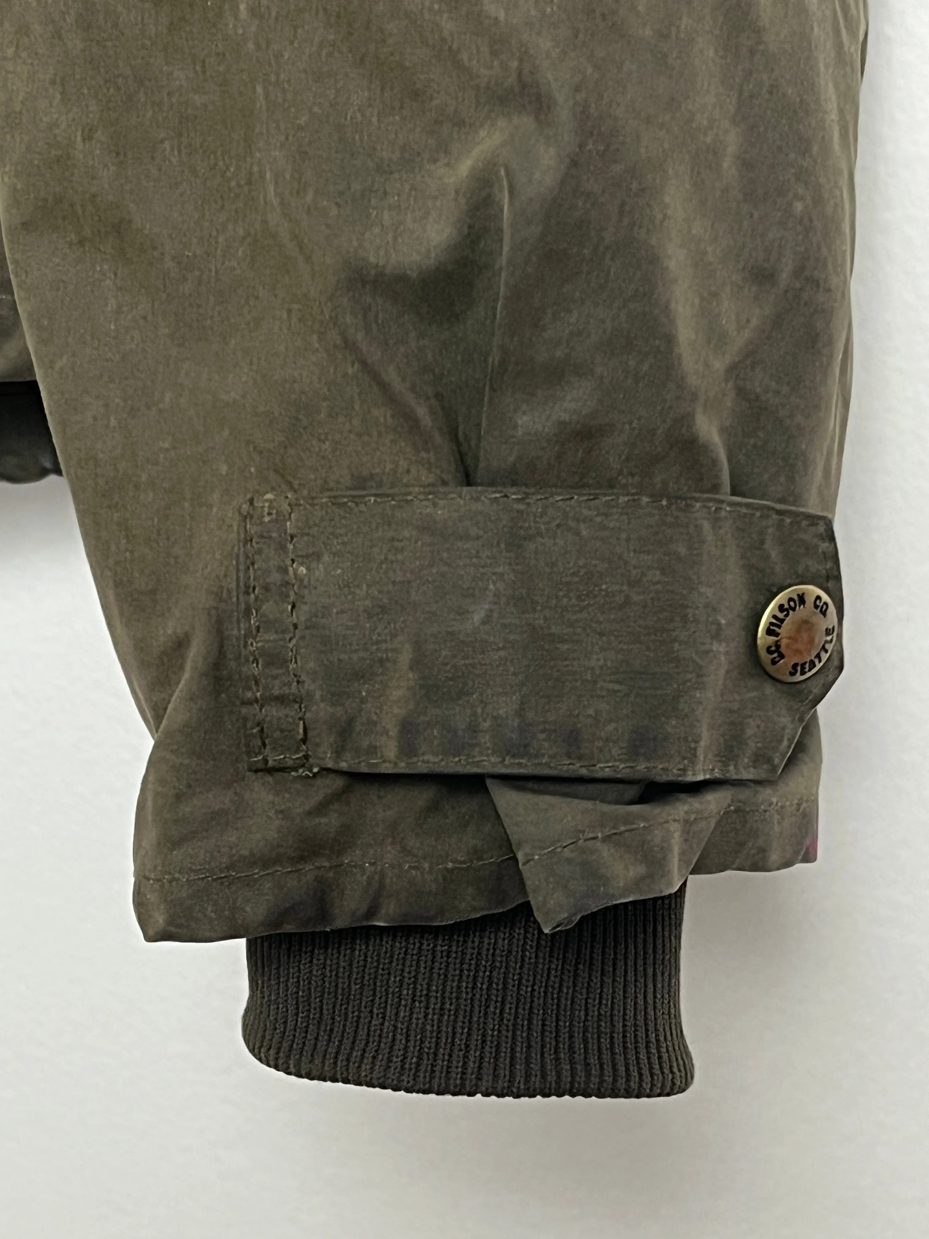 Rare Cropped Waxed Parka Jacket