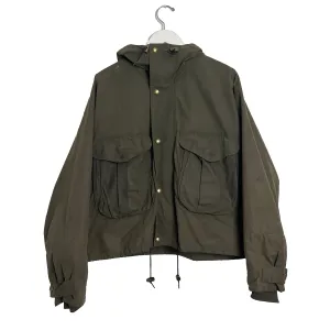 Rare Cropped Waxed Parka Jacket