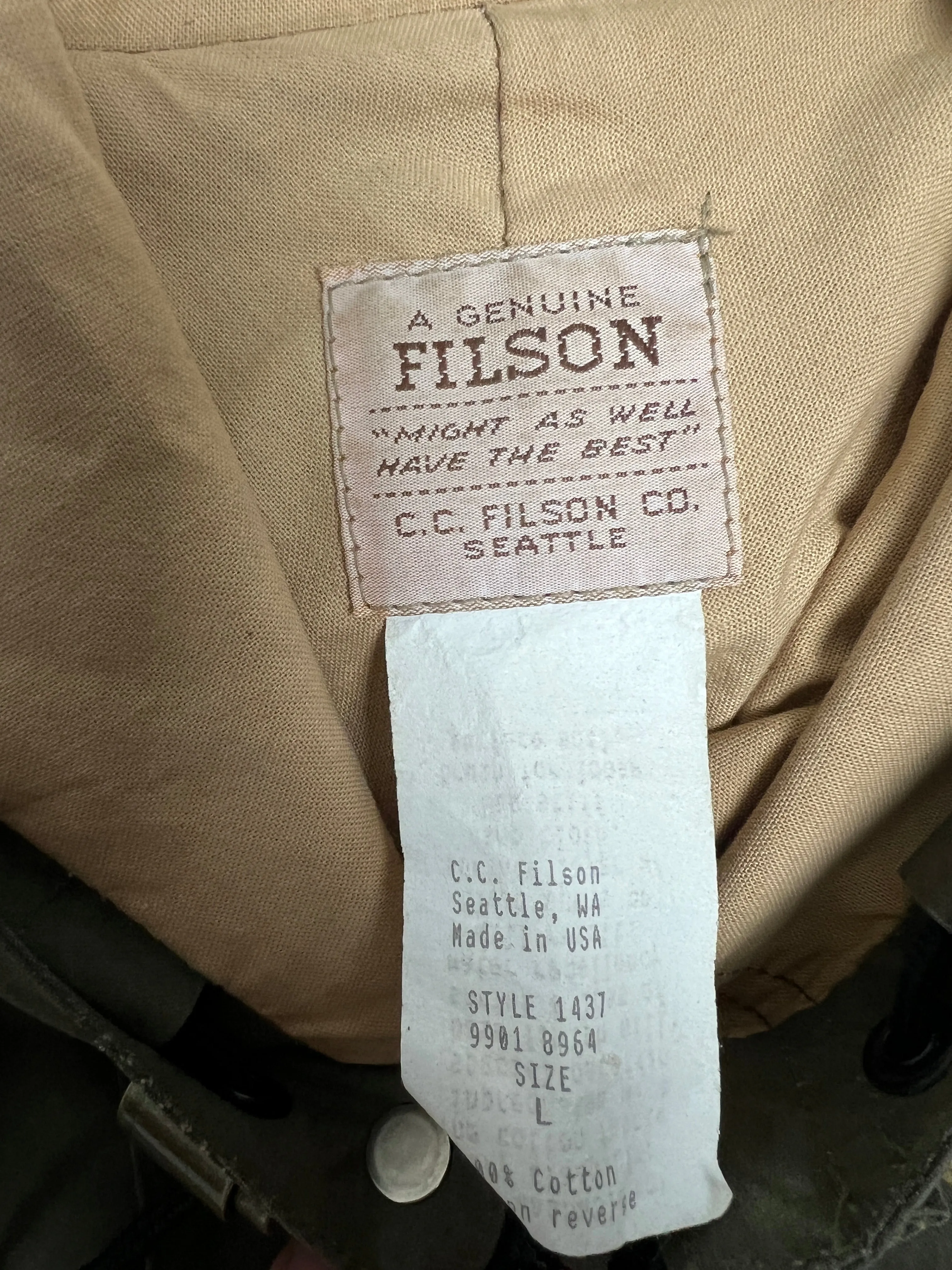 Rare Cropped Waxed Parka Jacket