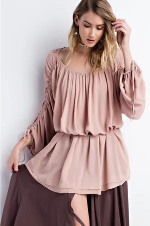 Shirley Oversized Peasant Tunic