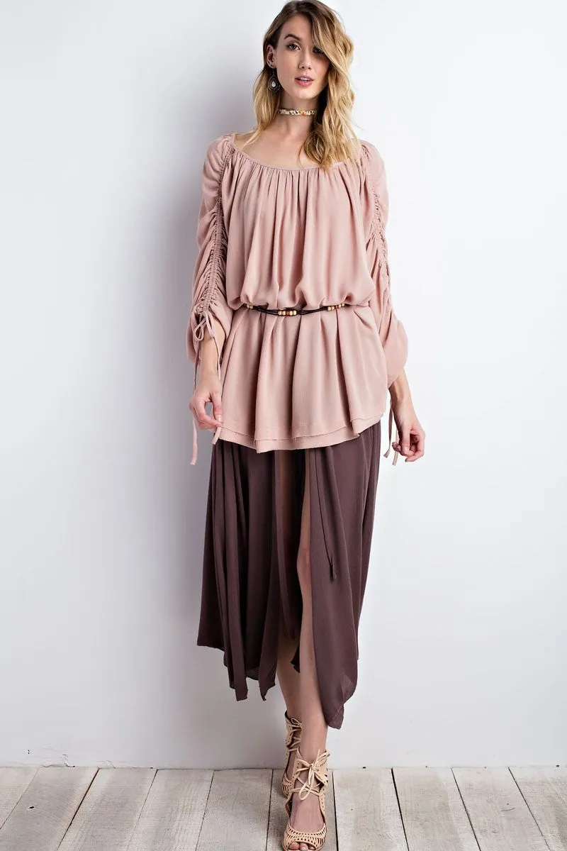 Shirley Oversized Peasant Tunic