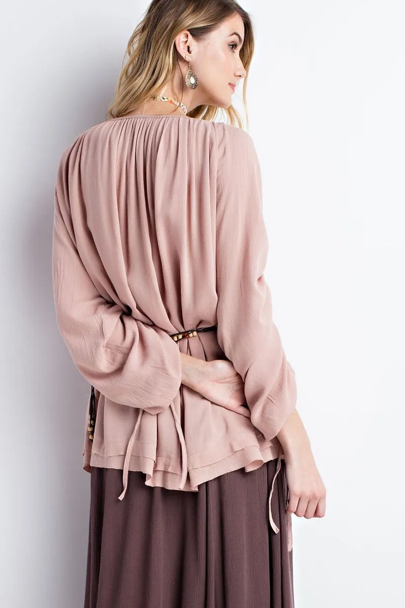 Shirley Oversized Peasant Tunic