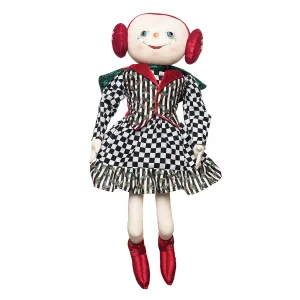 Silvia Snowman Figurine