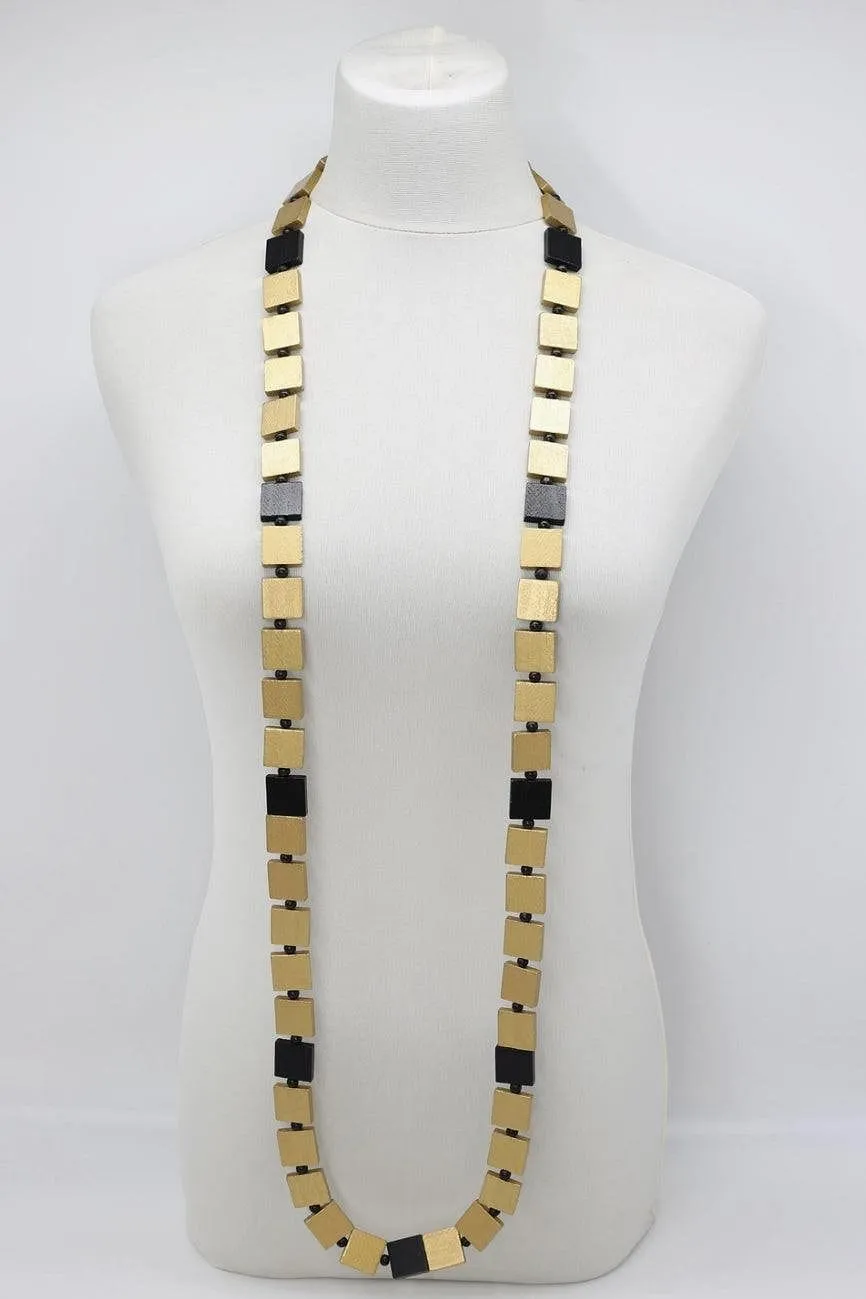 Small Squares Necklace