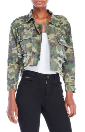 Stud Crop Jacket