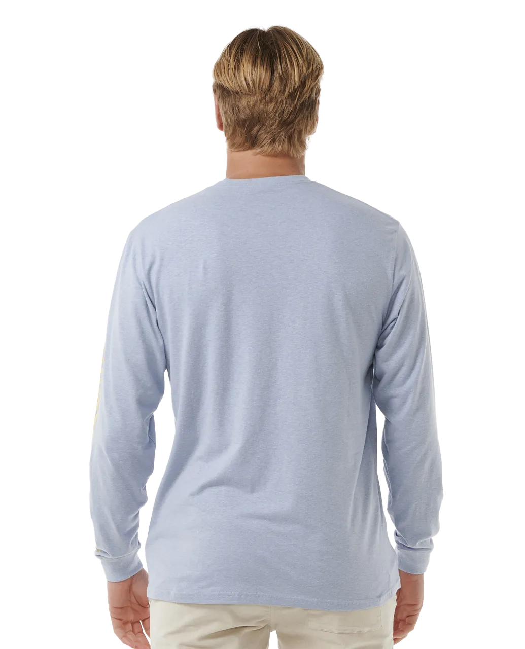 Surfer Dude Long Sleeve T-Shirt in Spray Blue