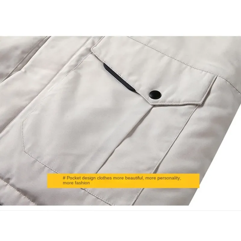 Thermax - Parka Winterjas Heren – Waterdicht met Afneembare Bontkraag