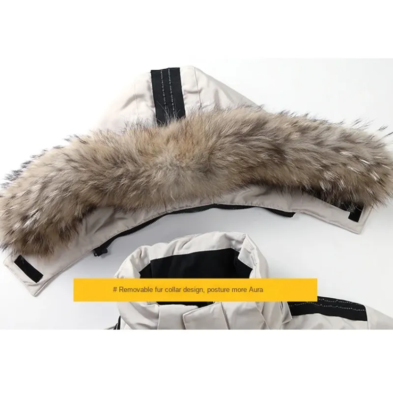 Thermax - Parka Winterjas Heren – Waterdicht met Afneembare Bontkraag