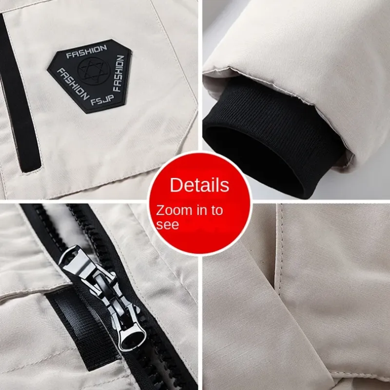Thermax - Parka Winterjas Heren – Waterdicht met Afneembare Bontkraag