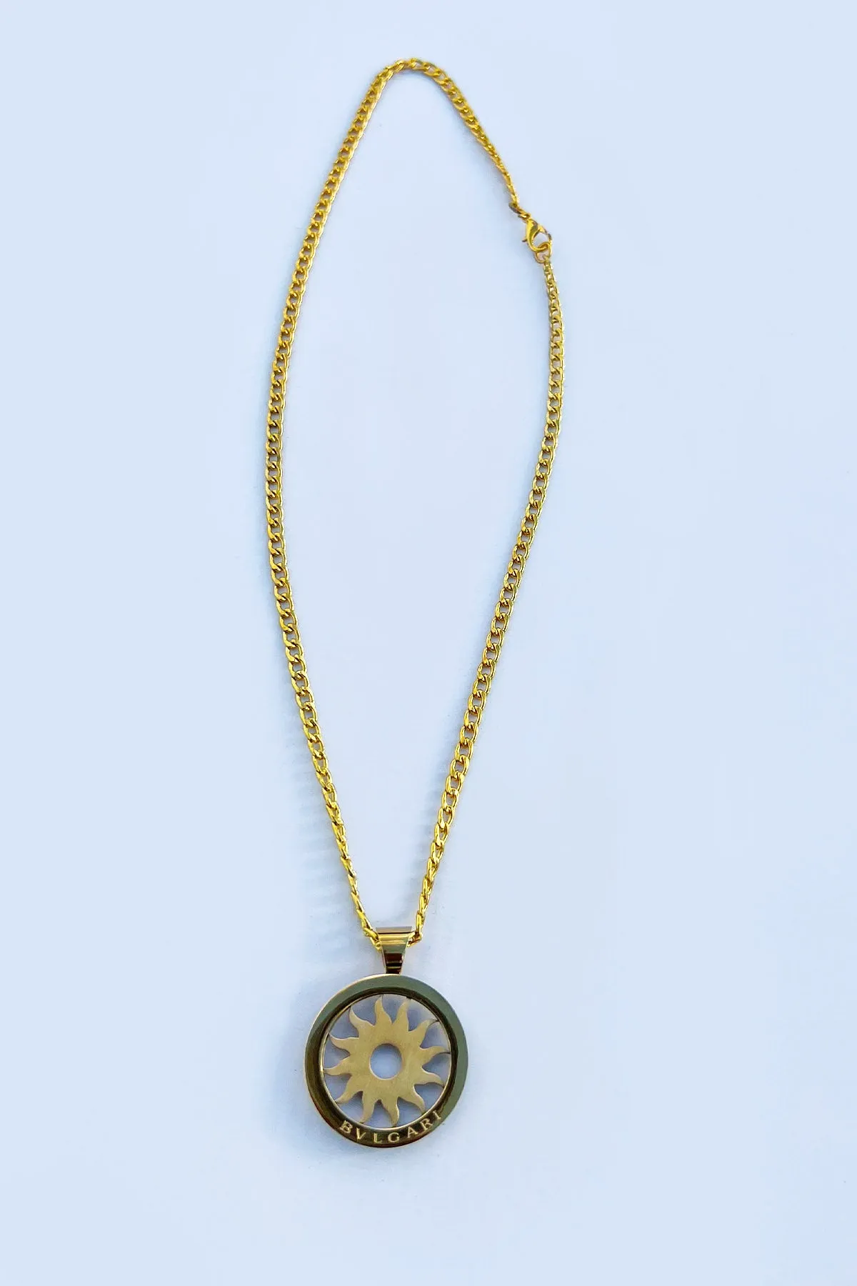Tondo Yellow Gold Necklace - S23 - WJW0076