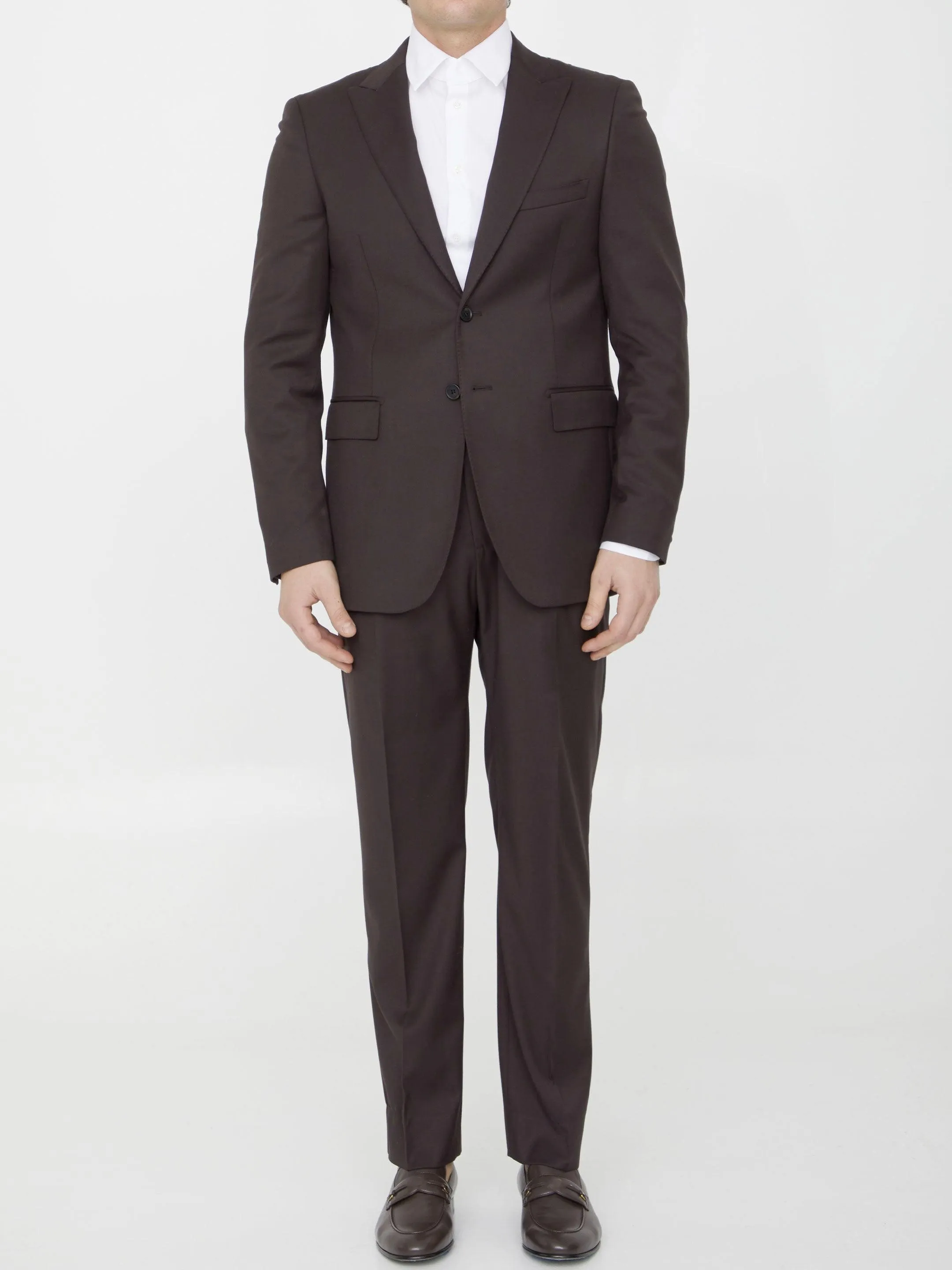 Tonello Suit In Viscose Blend