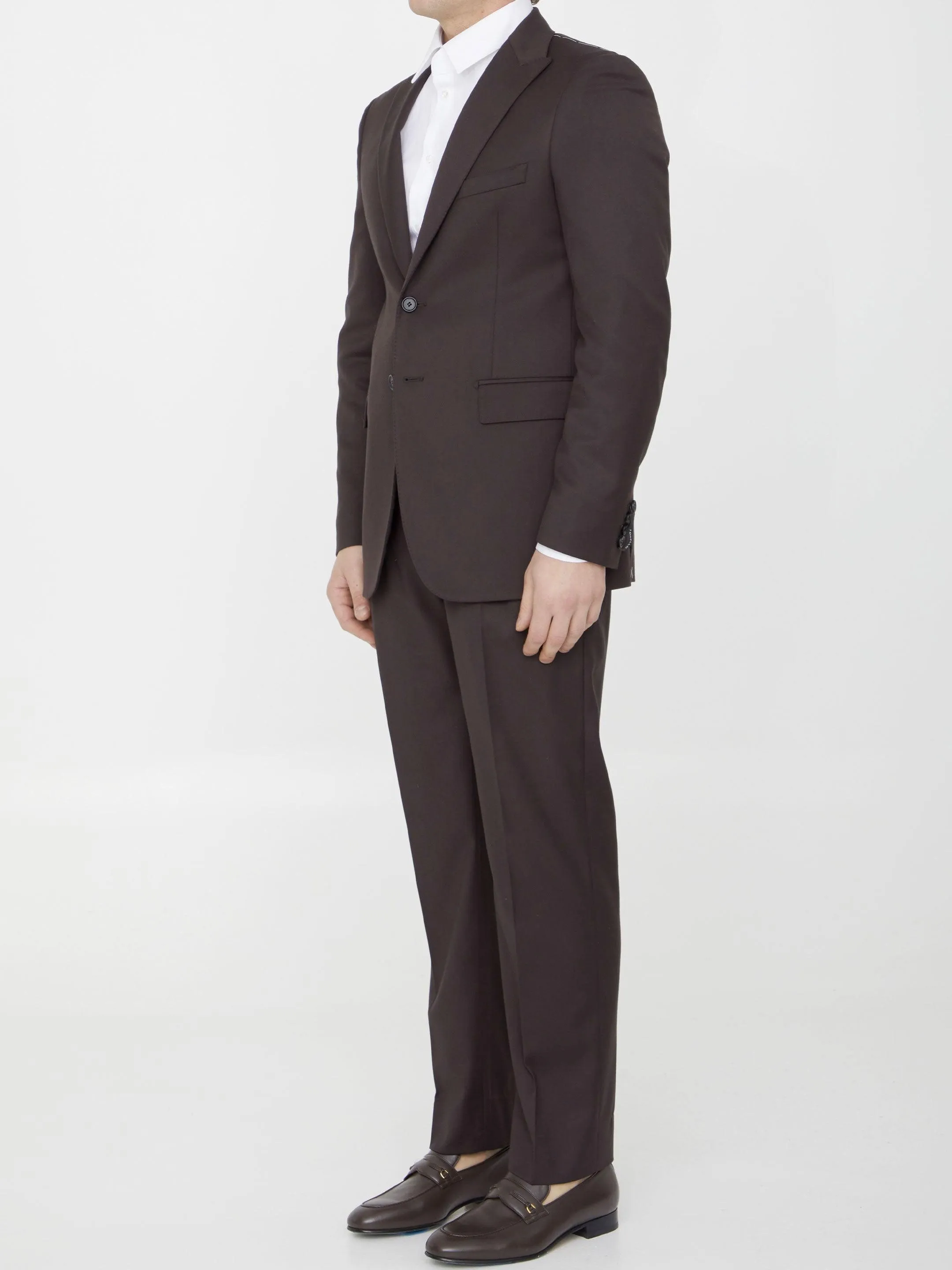 Tonello Suit In Viscose Blend