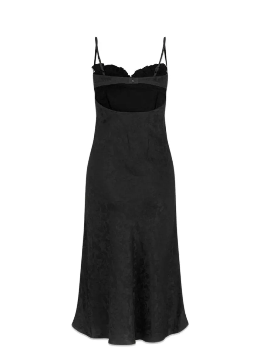 Toulouse Slip Dress - Black
