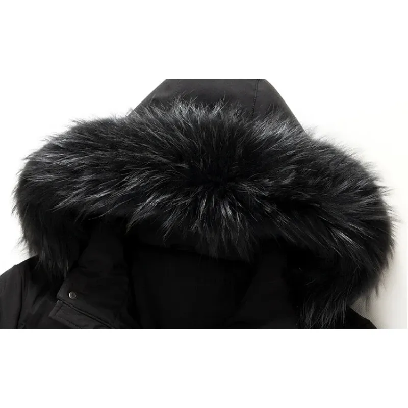 Varhorn - Parka Winterjas Heren – Lang Model met Warme Voering en Bontkraag