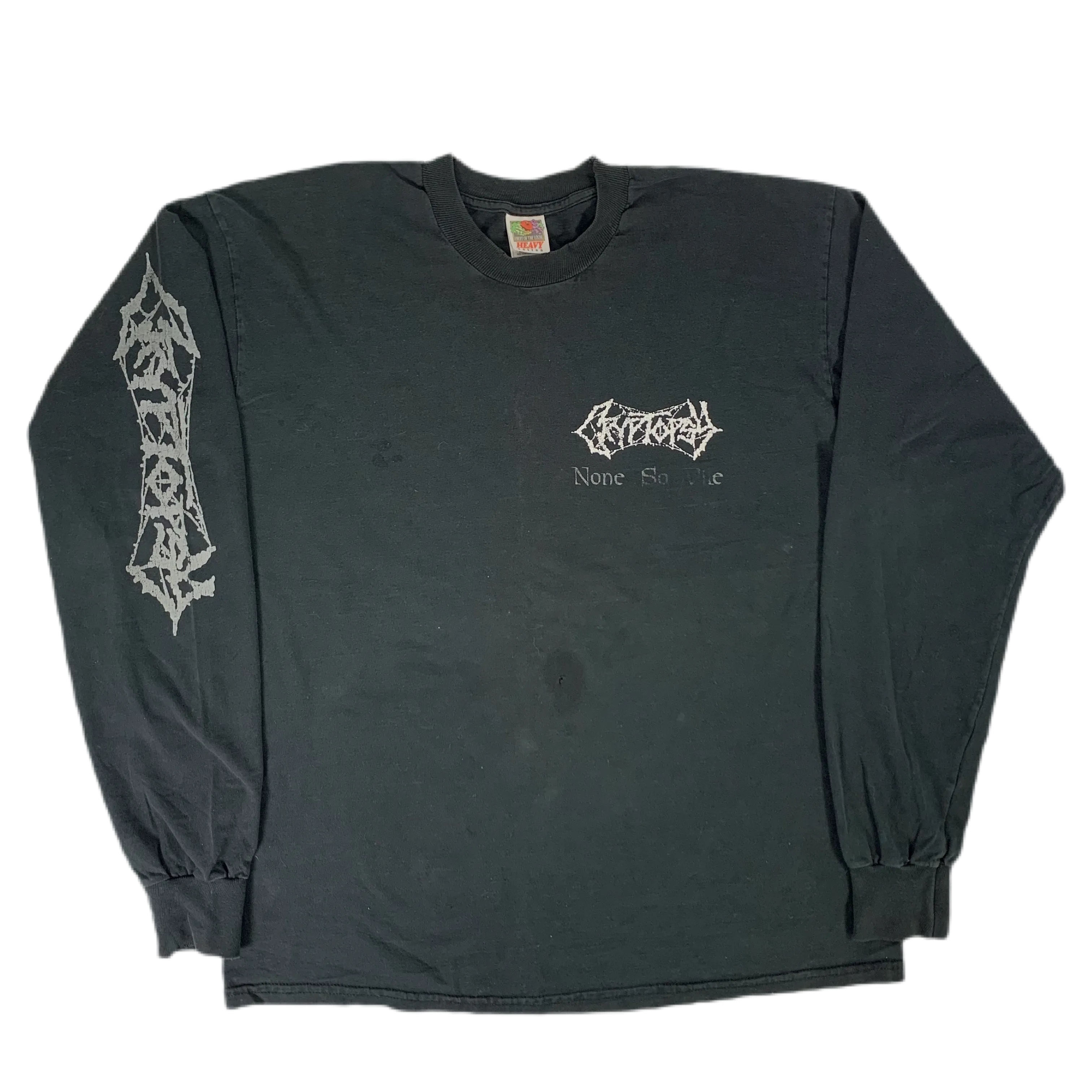 Vintage Cryptopsy "None So Vile" Long Sleeve Shirt