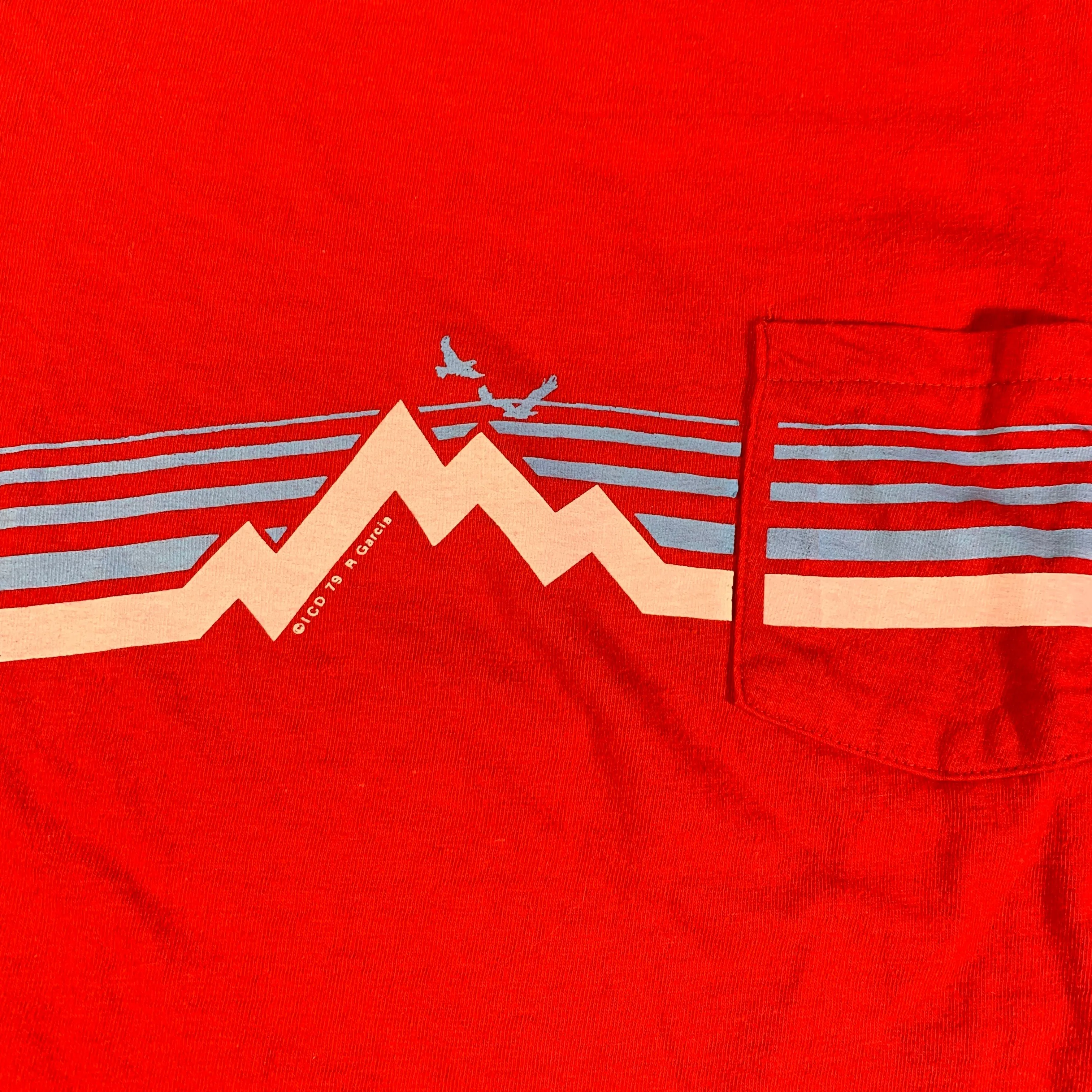Vintage Mountain "Sailboat" Long Sleeve Shirt