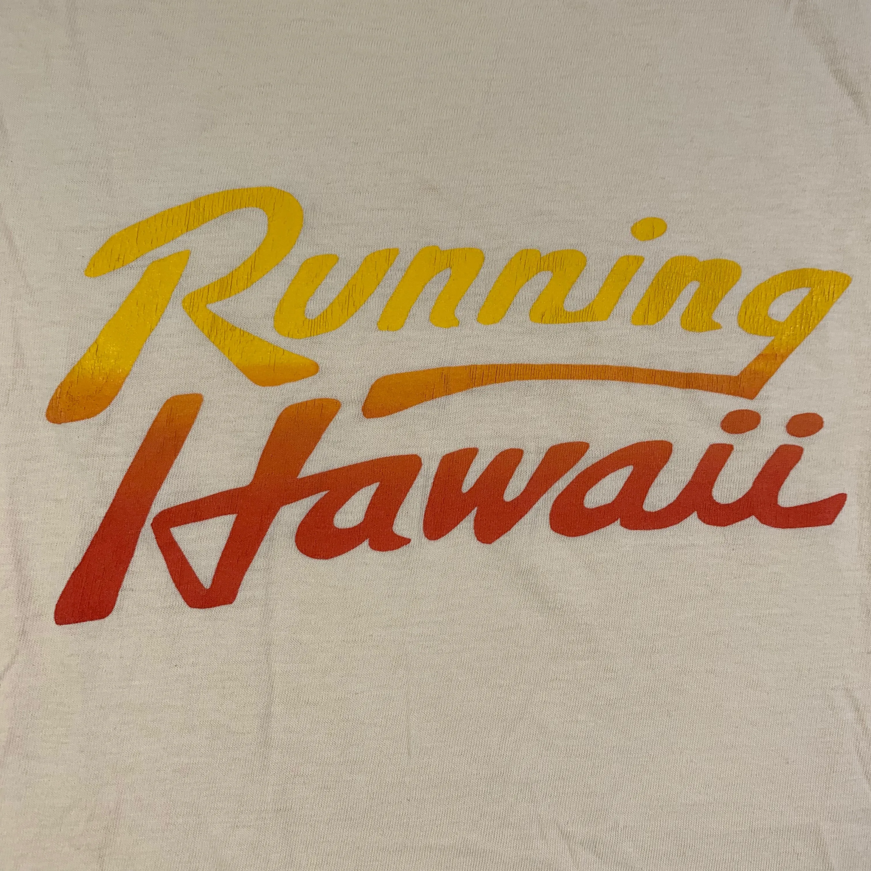 Vintage Running Room " Running Hawaii" Long Sleeve Shirt