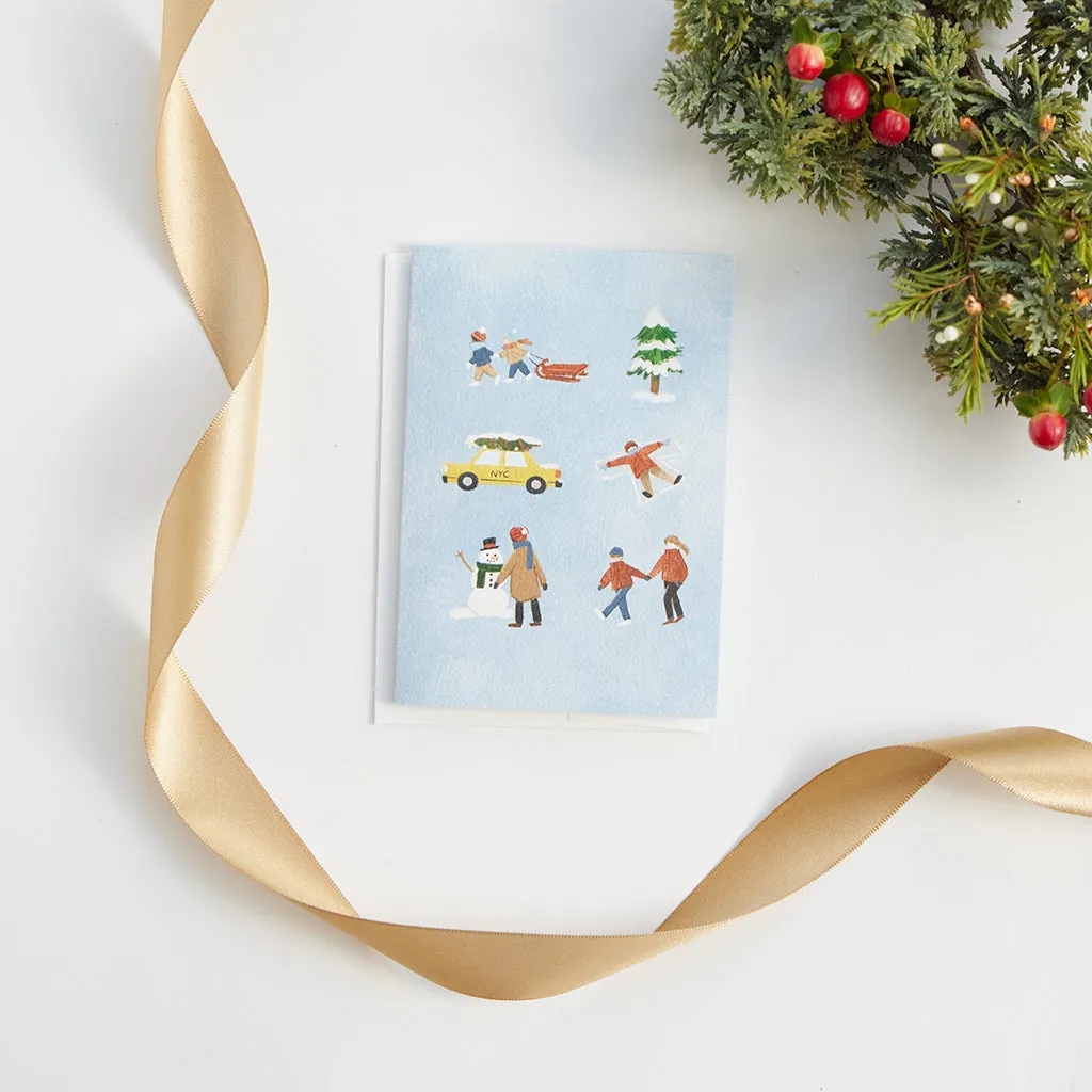 Winter Fun Greeting Card
