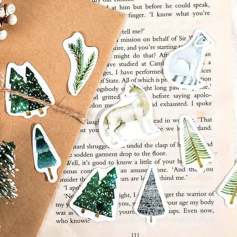 Winter Stickers 45 Pcs