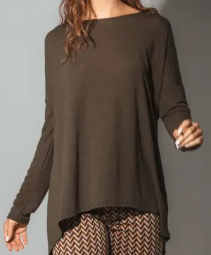 Women's LS Tunic Knit Top