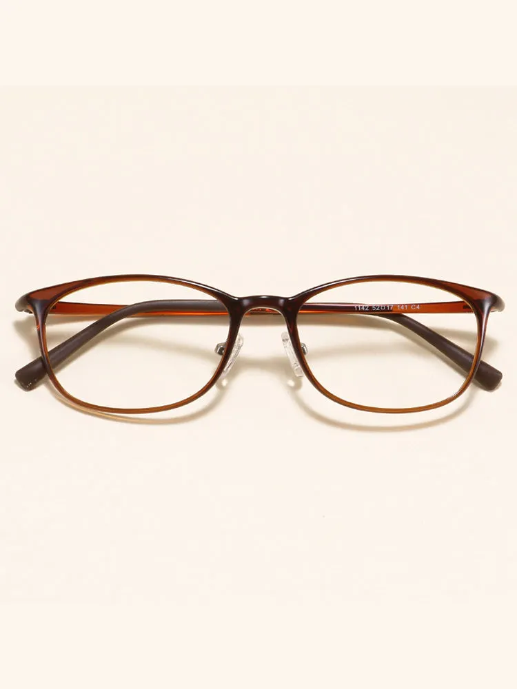 Women'S Rectangle Metal Fashion Frames
