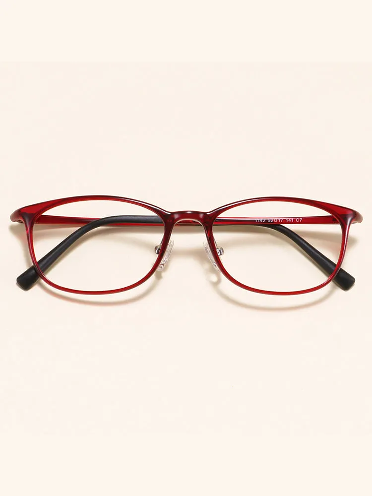 Women'S Rectangle Metal Fashion Frames