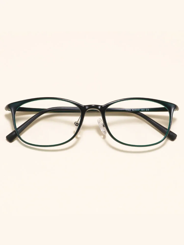 Women'S Rectangle Metal Fashion Frames