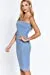 Women's Strapless Bodycon Sexy Stretchy Tube Midi Dress