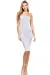 Women's Strapless Bodycon Sexy Stretchy Tube Midi Dress
