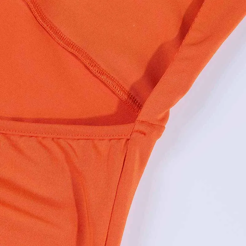 Women's Summer Solid V-Neck Backless Slim Dress