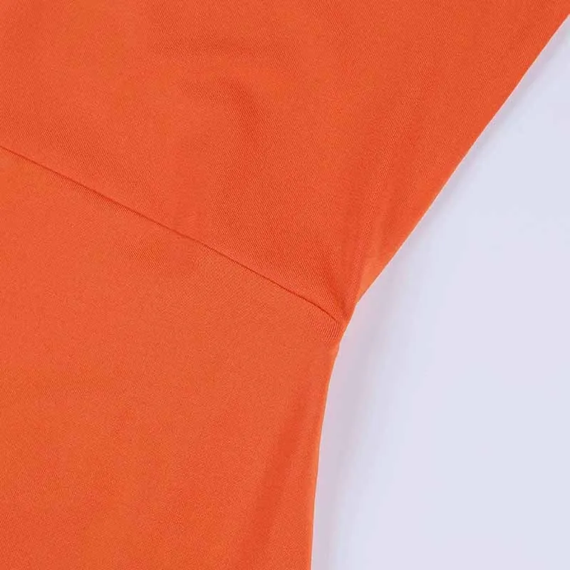 Women's Summer Solid V-Neck Backless Slim Dress