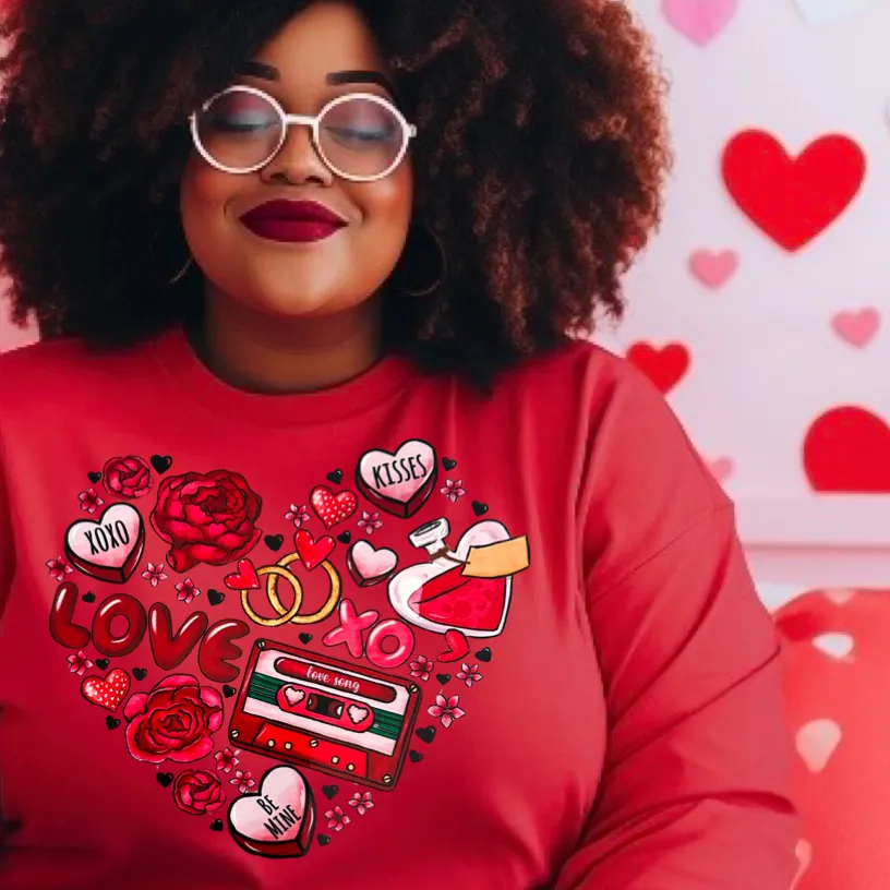 XOXO Love Kisses Be Mine  Long Sleeve T-Shirt