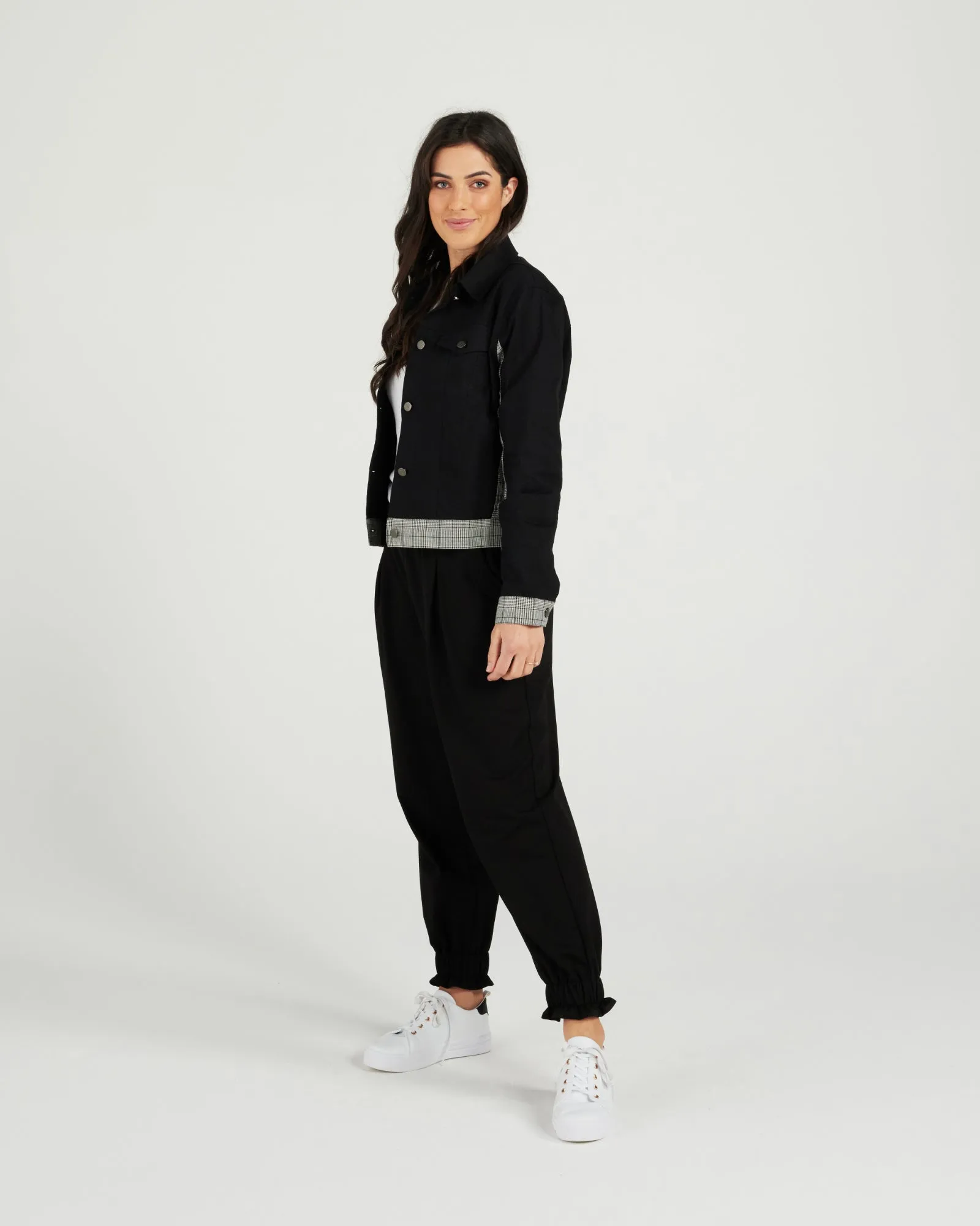Zafina Quinn Jacket Black